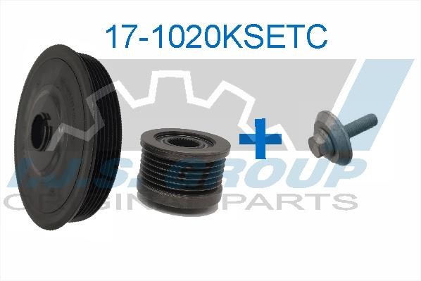 IJS Group 17-1020KSET.C Belt Pulley, crankshaft 171020KSETC: Buy near me in Poland at 2407.PL - Good price!