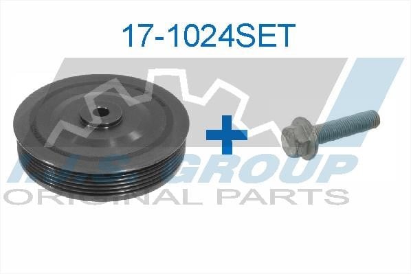 IJS Group 17-1024SET Belt Pulley Set, crankshaft 171024SET: Buy near me in Poland at 2407.PL - Good price!