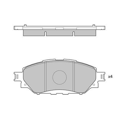 FI.BA filter FBP4420 Гальмівні колодки, комплект FBP4420: Купити у Польщі - Добра ціна на 2407.PL!