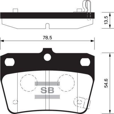 FI.BA filter FBP1457 Brake Pad Set, disc brake FBP1457: Buy near me in Poland at 2407.PL - Good price!