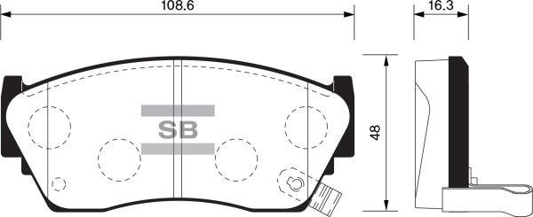 FI.BA FBP1489 Scheibenbremsbeläge, Set FBP1489: Kaufen Sie zu einem guten Preis in Polen bei 2407.PL!