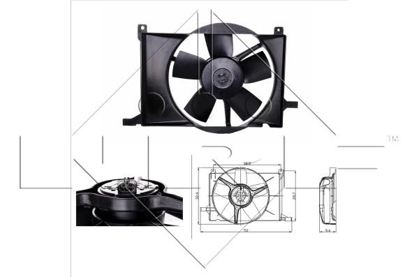 Wilmink Group WG1720113 Hub, engine cooling fan wheel WG1720113: Buy near me in Poland at 2407.PL - Good price!