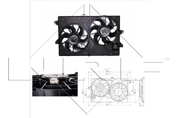 Wilmink Group WG1720106 Hub, engine cooling fan wheel WG1720106: Buy near me in Poland at 2407.PL - Good price!