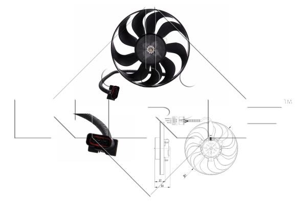 Wilmink Group WG1720360 Hub, engine cooling fan wheel WG1720360: Buy near me in Poland at 2407.PL - Good price!