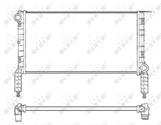 Wilmink Group WG1722153 Радіатор охолодження двигуна WG1722153: Приваблива ціна - Купити у Польщі на 2407.PL!