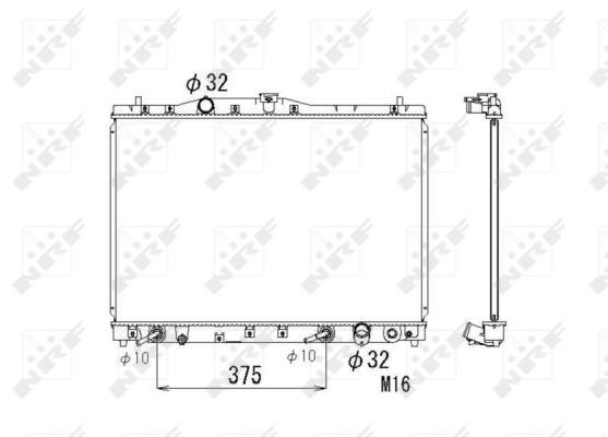 Wilmink Group WG1722507 Радиатор охлаждения двигателя WG1722507: Отличная цена - Купить в Польше на 2407.PL!