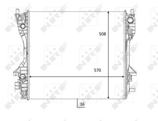 Wilmink Group WG1723610 Радиатор охлаждения двигателя WG1723610: Отличная цена - Купить в Польше на 2407.PL!