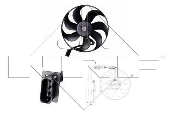 Wilmink Group WG1720164 Hub, engine cooling fan wheel WG1720164: Buy near me in Poland at 2407.PL - Good price!