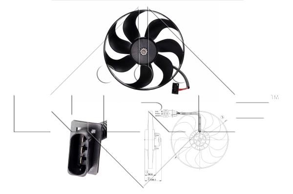 Wilmink Group WG1720178 Hub, engine cooling fan wheel WG1720178: Buy near me in Poland at 2407.PL - Good price!
