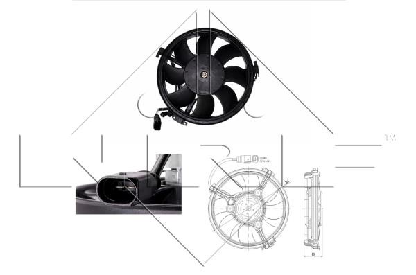 Wilmink Group WG1720182 Hub, engine cooling fan wheel WG1720182: Buy near me in Poland at 2407.PL - Good price!