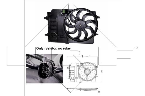 Wilmink Group WG1720271 Hub, engine cooling fan wheel WG1720271: Buy near me in Poland at 2407.PL - Good price!