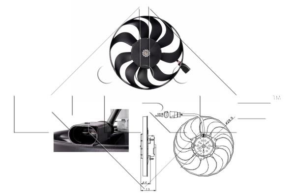 Wilmink Group WG1720344 Hub, engine cooling fan wheel WG1720344: Buy near me in Poland at 2407.PL - Good price!