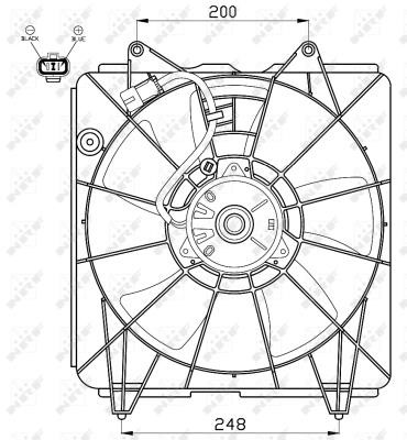 Wilmink Group WG1720513 Hub, engine cooling fan wheel WG1720513: Buy near me in Poland at 2407.PL - Good price!