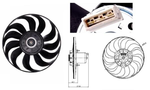 Wilmink Group WG1720585 Hub, engine cooling fan wheel WG1720585: Buy near me in Poland at 2407.PL - Good price!