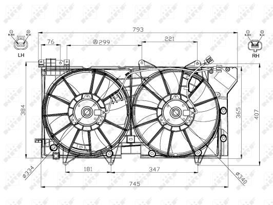 Wilmink Group WG1720524 Hub, engine cooling fan wheel WG1720524: Buy near me in Poland at 2407.PL - Good price!