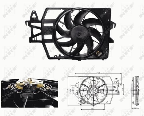Wilmink Group WG1720622 Hub, engine cooling fan wheel WG1720622: Buy near me in Poland at 2407.PL - Good price!