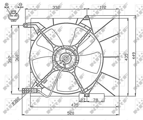 Wilmink Group WG1720676 Hub, engine cooling fan wheel WG1720676: Buy near me in Poland at 2407.PL - Good price!