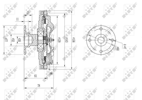 Wilmink Group WG1720974 Viscous coupling assembly WG1720974: Buy near me in Poland at 2407.PL - Good price!