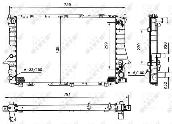 Wilmink Group WG1721604 Radiator, engine cooling WG1721604: Buy near me in Poland at 2407.PL - Good price!