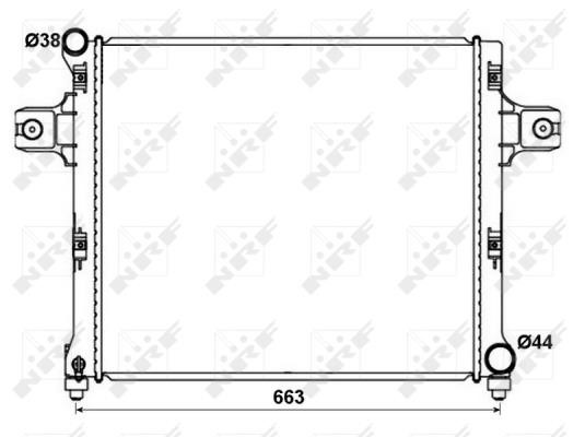 Wilmink Group WG1722124 Радиатор охлаждения двигателя WG1722124: Отличная цена - Купить в Польше на 2407.PL!