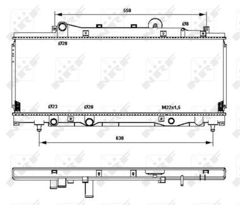 Wilmink Group WG1722135 Radiator, engine cooling WG1722135: Buy near me in Poland at 2407.PL - Good price!