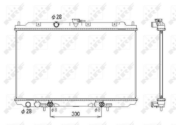 Wilmink Group WG1722317 Radiator, engine cooling WG1722317: Buy near me in Poland at 2407.PL - Good price!