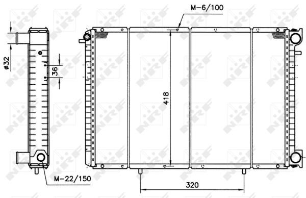 Wilmink Group WG1723157 Радиатор охлаждения двигателя WG1723157: Отличная цена - Купить в Польше на 2407.PL!