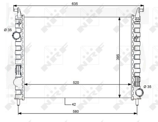 Wilmink Group WG1723646 Радиатор охлаждения двигателя WG1723646: Отличная цена - Купить в Польше на 2407.PL!