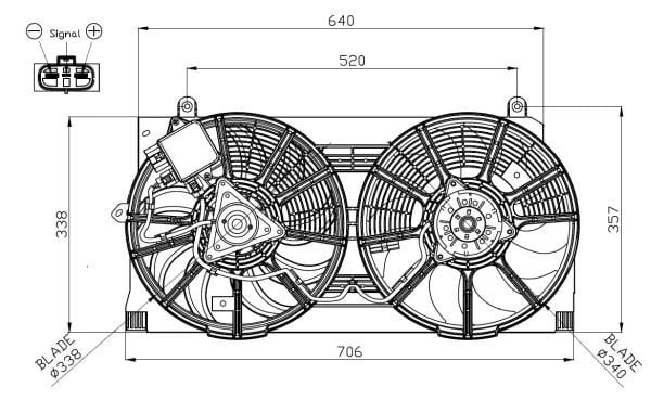 Wilmink Group WG2161760 Hub, engine cooling fan wheel WG2161760: Buy near me in Poland at 2407.PL - Good price!
