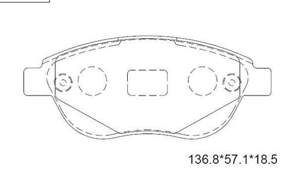 Asimco KD7518 Klocki hamulcowe, zestaw KD7518: Dobra cena w Polsce na 2407.PL - Kup Teraz!