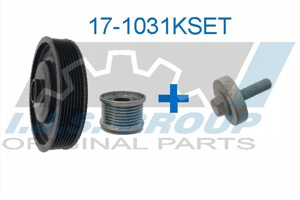 IJS Group 17-1031KSET Belt Pulley, crankshaft 171031KSET: Buy near me in Poland at 2407.PL - Good price!