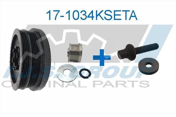 IJS Group 17-1034KSET A Belt Pulley, crankshaft 171034KSETA: Buy near me in Poland at 2407.PL - Good price!
