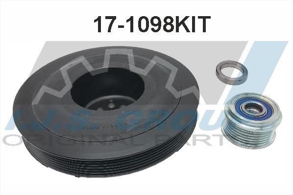 IJS Group 17-1098KIT Belt Pulley, crankshaft 171098KIT: Buy near me in Poland at 2407.PL - Good price!