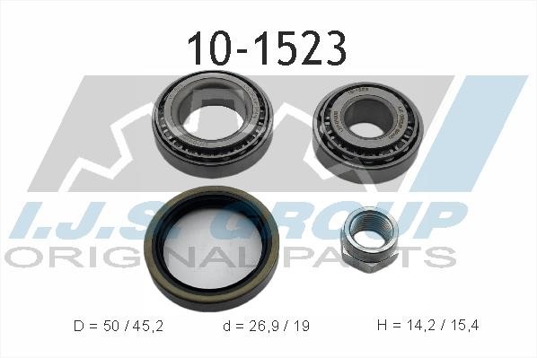IJS Group 10-1523 Wheel bearing 101523: Buy near me in Poland at 2407.PL - Good price!