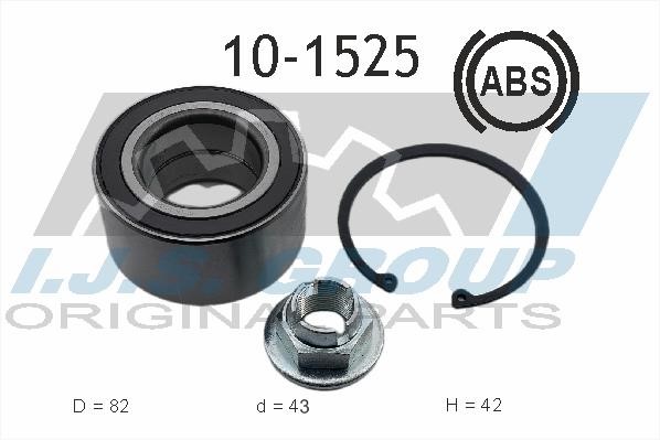 IJS Group 10-1525 Wheel bearing 101525: Buy near me in Poland at 2407.PL - Good price!