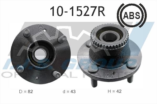 IJS Group 10-1527R Łożysko piasty koła 101527R: Dobra cena w Polsce na 2407.PL - Kup Teraz!