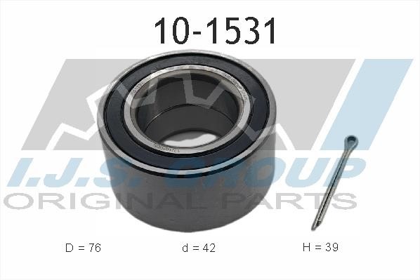 IJS Group 10-1531 Wheel bearing 101531: Buy near me in Poland at 2407.PL - Good price!
