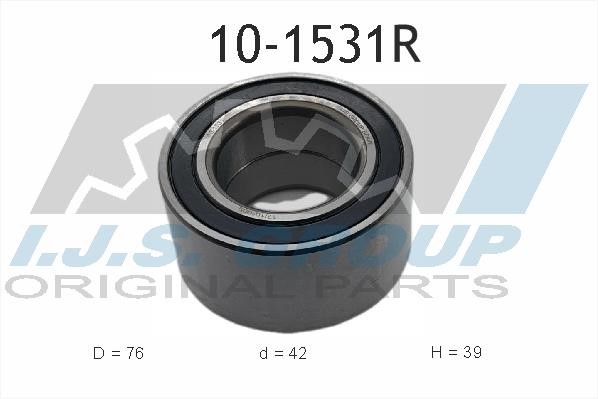 IJS Group 10-1531R Wheel hub bearing 101531R: Buy near me at 2407.PL in Poland at an Affordable price!