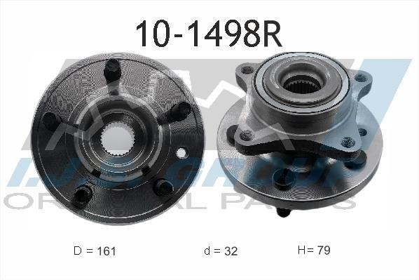 IJS Group 10-1498R Wheel hub bearing 101498R: Buy near me in Poland at 2407.PL - Good price!