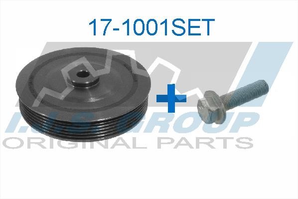 IJS Group 17-1001SET Belt Pulley Set, crankshaft 171001SET: Buy near me at 2407.PL in Poland at an Affordable price!