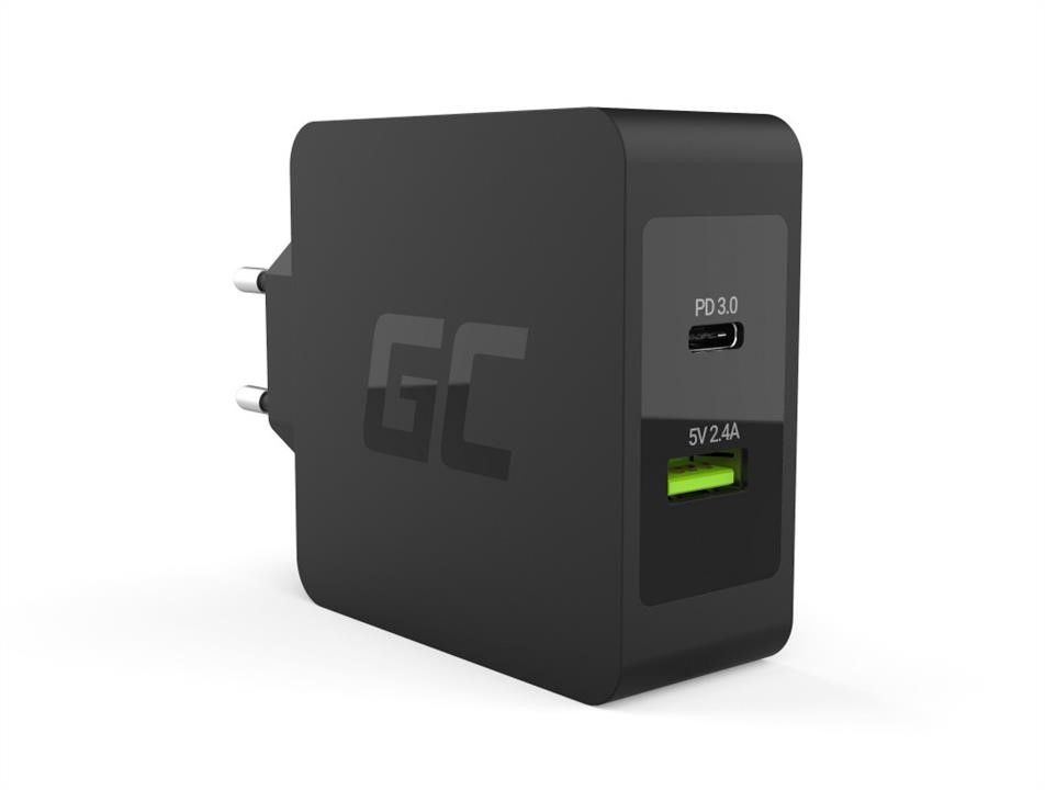 Green Cell CHAR10 USB-C 45W power charger with USB-C cable and additional USB port CHAR10: Buy near me in Poland at 2407.PL - Good price!