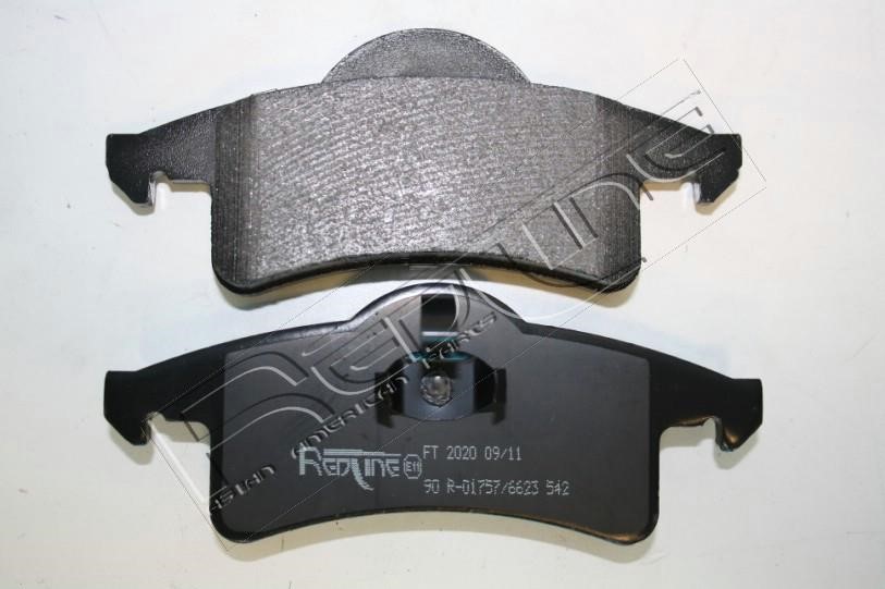 Redline 27JE002 Brake Pad Set, disc brake 27JE002: Buy near me in Poland at 2407.PL - Good price!