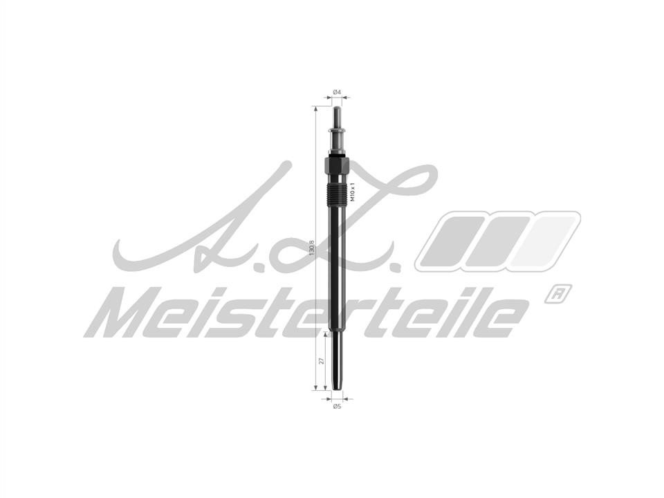 A.Z. Meisterteile AZMT-49-040-1077 Glow plug AZMT490401077: Buy near me in Poland at 2407.PL - Good price!
