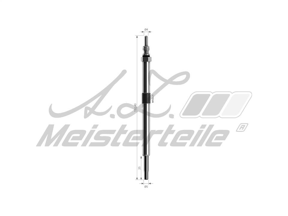 A.Z. Meisterteile AZMT-49-040-1081 Свічка розжарювання AZMT490401081: Приваблива ціна - Купити у Польщі на 2407.PL!