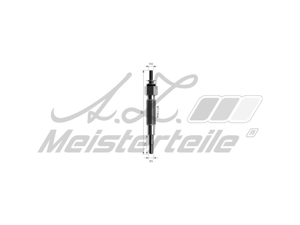 A.Z. Meisterteile AZMT-49-040-1016 Glow plug AZMT490401016: Buy near me at 2407.PL in Poland at an Affordable price!