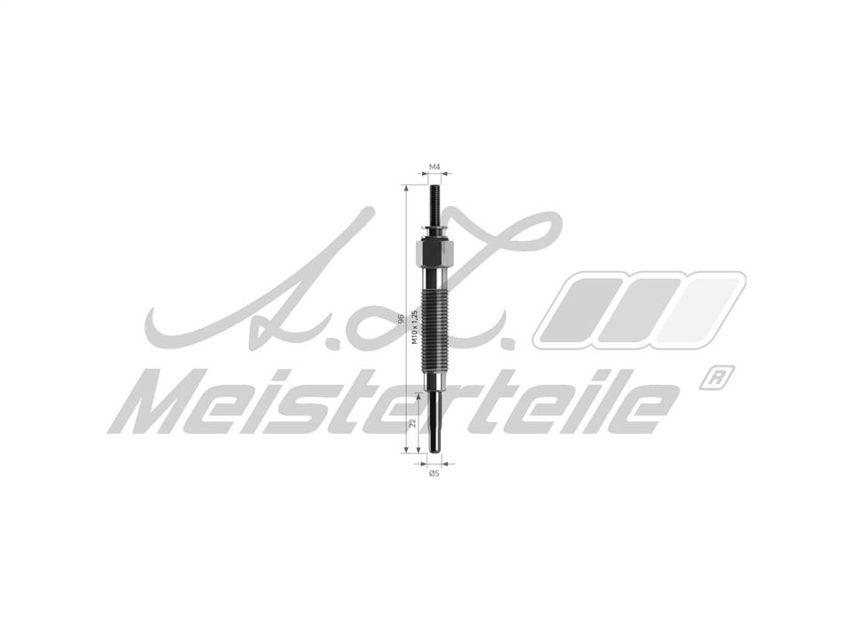 A.Z. Meisterteile AZMT-49-040-1017 Glow plug AZMT490401017: Buy near me in Poland at 2407.PL - Good price!