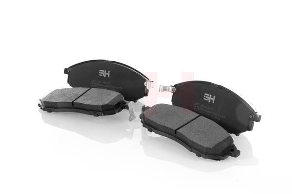 GH GH-412617 Brake Pad Set, disc brake GH412617: Buy near me in Poland at 2407.PL - Good price!