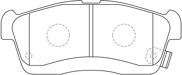 FiT FP6172 Тормозные колодки дисковые, комплект FP6172: Отличная цена - Купить в Польше на 2407.PL!