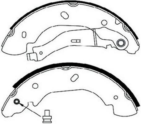 FiT FT1061 Brake shoe set FT1061: Buy near me at 2407.PL in Poland at an Affordable price!