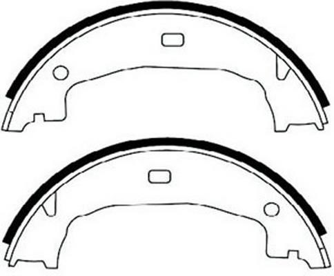 FiT FT2050 Parking brake shoes FT2050: Buy near me in Poland at 2407.PL - Good price!